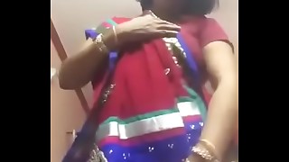 desi mom showing her assets to neighbour on video call